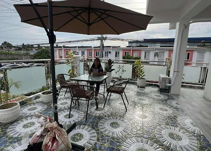 Guest #1 Terrace, Rooftop, Netflix, Wifi * Compostela (Cebu)